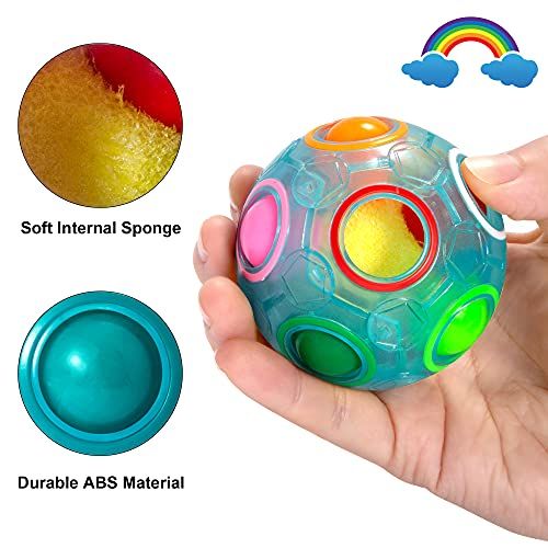 casse-tête Boule Magique éducatif coloré pour enfant 6-8 ans