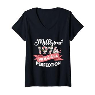 Tee shirt femme 1974