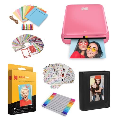 Imprimante photo portable KODAK Step pour souvenirs instantanés, sans encre, résistant à l'eau, cadeau idéal.