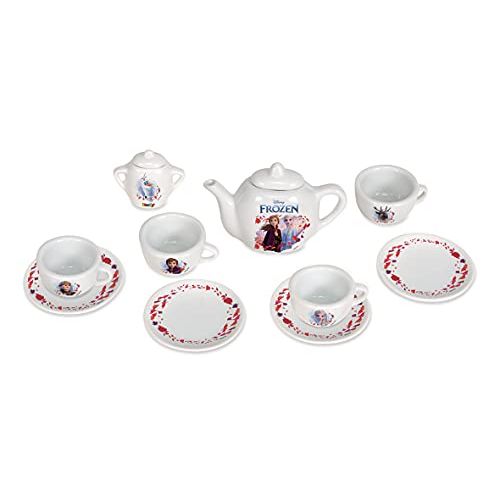 Dinette en porcelaine Reine des Neiges Smoby avec motifs Anna, Elsa et Olaf pour enfants