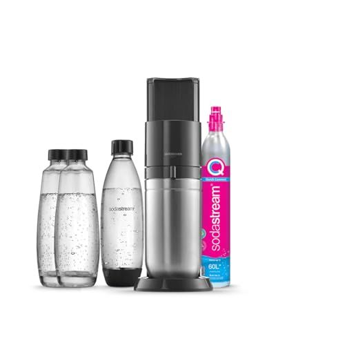 Sodastream machine à gazéifier l'eau, cadeau écologique et pratique pour boissons personnalisées.