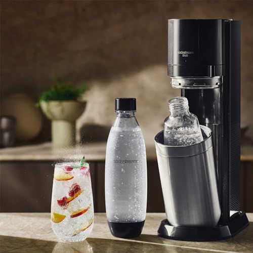 Sodastream machine à gazéifier l'eau, cadeau écologique et pratique pour boissons personnalisées.