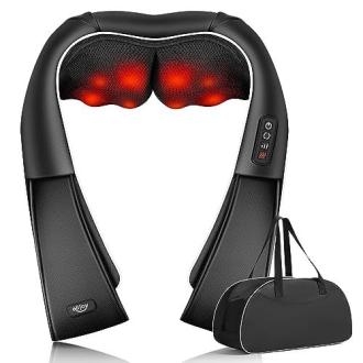 Masseur pour cou et épaules avec pétrissage 3D et fonction chauffante