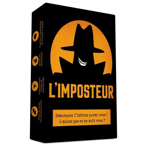 Jeu de cartes L'Imposteur pour des soirées pleines de suspense et d'humour