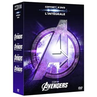 Coffret DVD Avengers complet avec bonus pour fans Marvel