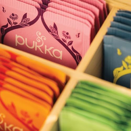 Coffret de Thés Pukka en bambou, idéal pour la Fête des Mères.