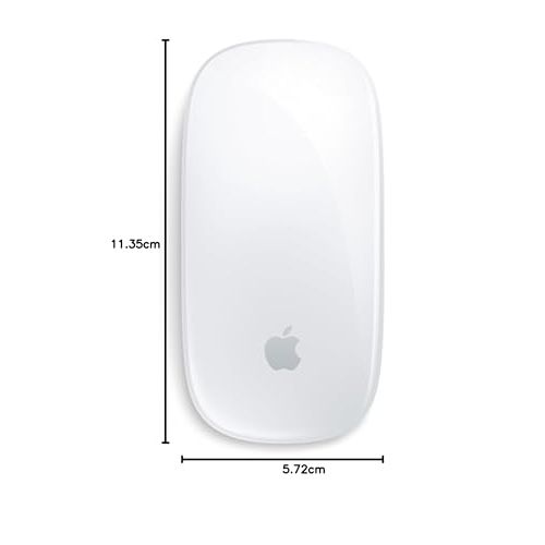 Souris sans fil Apple Magic Mouse ergonomique avec Multi-Touch pour Mac et iPad