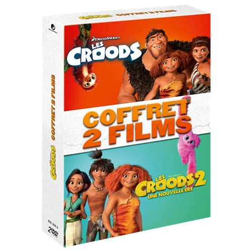 Blu-ray Les Croods famille préhistorique drôle animation par créateurs Madagascar Dragon