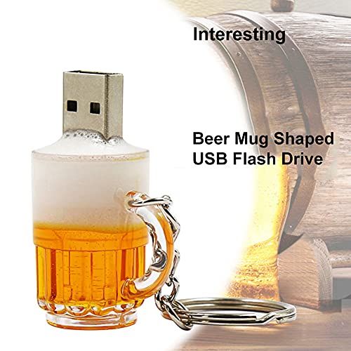 Clé USB en forme de canette de bière, gadget de stockage durable et compatible