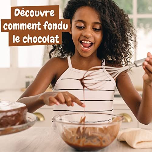Kit éducatif La Fabrique de Chocolat, Science4you. Découverte du chocolat à travers 31 expériences scientifiques pour enfants dès 8 ans, apprentissage ludique.