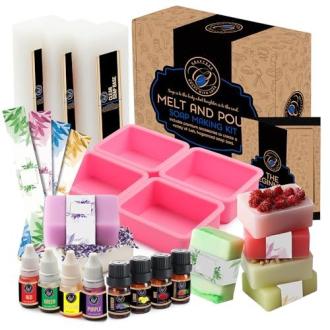 Kit pour fabriquer des savons - Idée cadeau originale et écologique