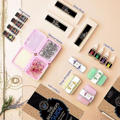 Kit pour fabriquer des savons - Idée cadeau originale et écologique
