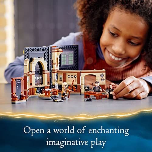 Livre LEGO Harry Potter, Poudlard Cours de Défense; set de construction avec Mad-Eye Moody, Hermione. Idée cadeau pour enfants et fans dès 8 ans.