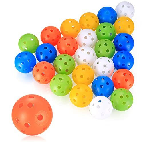 Balles de golf à flux d'air pour entraînement polyvalent partout, design durable et coloré.