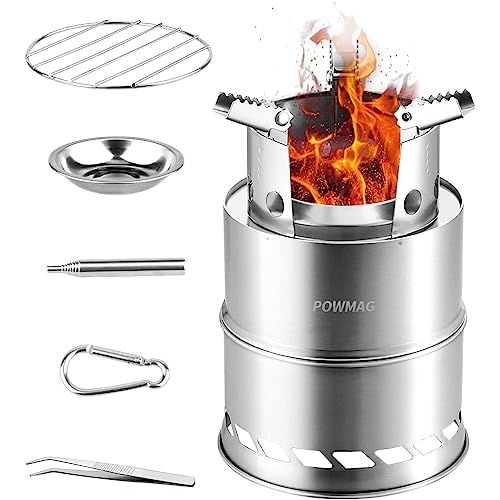 Réchaud à bois pour aventuriers : Fini les bombonnes de gaz, utilisez le pouvoir de la nature !