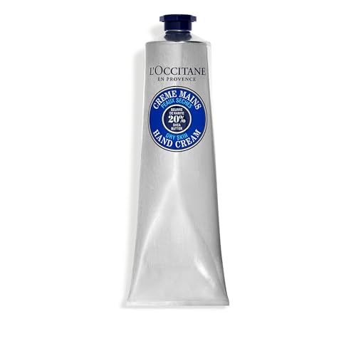 Crème mains karité L'Occitane : soin généreux pour mains abîmées et sèches.