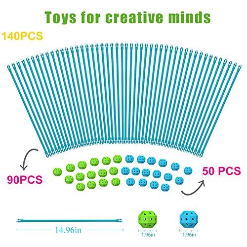 Kit de construction enfants avec bâtons phosphorescents, stimule créativité et imagination, idéal cadeau anniversaire, fêtes, pour garçons et filles dès 4 ans.