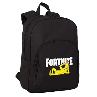 Sac à dos Fortnite avec motifs colorés, idéal pour jeunes gamers, 2 compartiments, rembourrage ergonomique. Cadeau parfait pour fans de jeux vidéo.