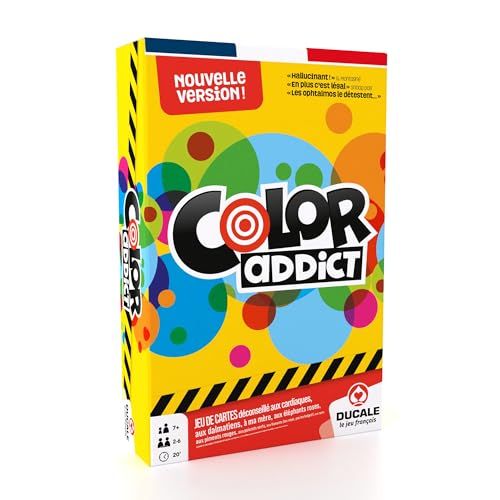 Jeu Color Addict famille soirée stratégique amusant cartes colorées