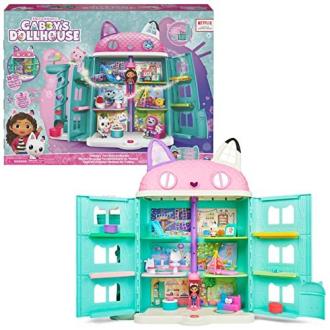 Maison de poupée interactive Gabby avec accessoires et fonctionnalités sonores pour enfants