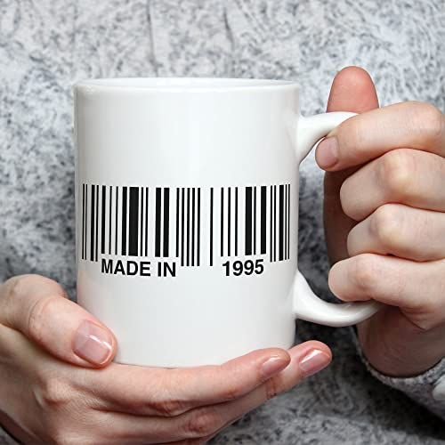 Mug vintage Made in 1995 pour célébration d'anniversaire ou décoration.
