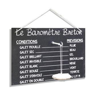 Baromètre breton original et fait main - idée cadeau décoratif pour les amateurs d'authenticité et de bonne humeur.