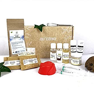 Kit pour fabriquer des cosmétiques cheveux zéro déchet