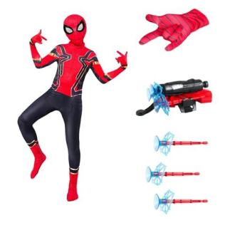 Le costume de super-héros Spiderman pour les garçons