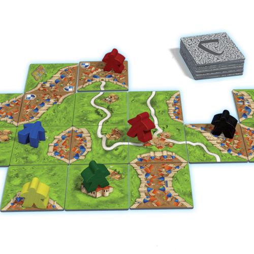 Cadeau jeu de société Carcassonne pour divertissement stratégique en famille ou entre amis