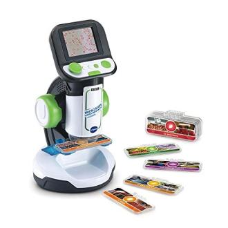 Microscope vidéo interactif Genius XL pour enfants, éducatif et ludique, zoom 200x.