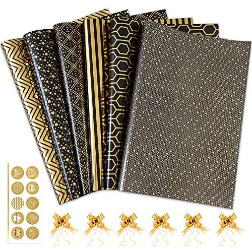 Papier cadeau métallique