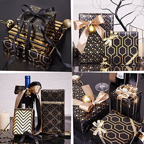 Papier cadeau métallique