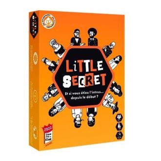 Jeu de société Little Secret pour soirées animées, bluff et stratégie, écoresponsable, 4-9 joueurs.