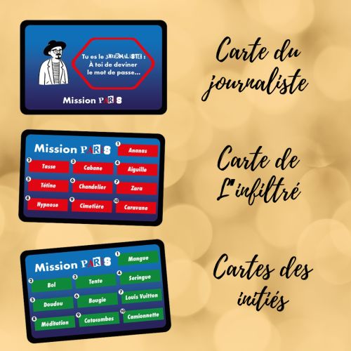 Jeu de société Little Secret pour soirées animées, bluff et stratégie, écoresponsable, 4-9 joueurs.