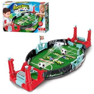 Mini jeu de football compact et portable, parfait pour rassembler famille autour d'une activité ludique, facile à installer et adapté aux enfants.