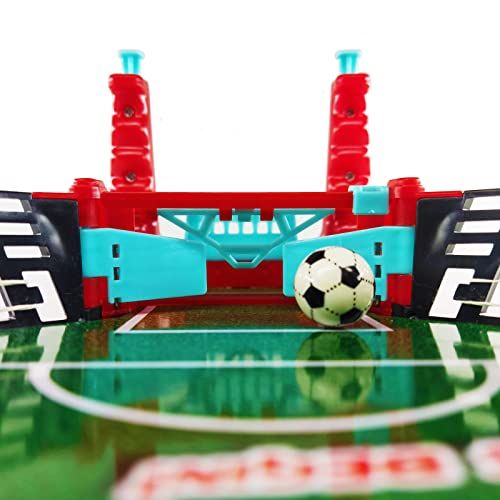 Mini jeu de football compact et portable, parfait pour rassembler famille autour d'une activité ludique, facile à installer et adapté aux enfants.
