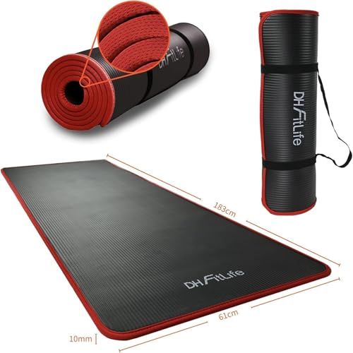 Tapis de yoga PROIRON NBR haute densité, anti-dérapant, durable et confortable pour un soutien optimal et une sécurité maximale durant les exercices.