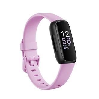 Bracelet d'activité FitBit pour bien-être et sport, suivi santé, fréquence cardiaque, notifications connectées, étanche 50m, autonomie 10 jours, cadeau femme tendance.