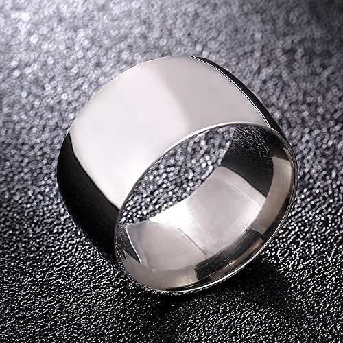 Bague pour homme en titane Zense, élégante, durable et moderne, idéale comme cadeau d'anniversaire ou de fête des pères.