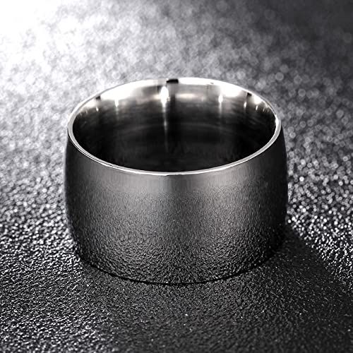 Bague pour homme en titane Zense, élégante, durable et moderne, idéale comme cadeau d'anniversaire ou de fête des pères.