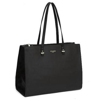 Sac à main similicuir David Jones élégant, compartiments spacieux, style chic et pratique, cadeau idéal pour femmes actives.