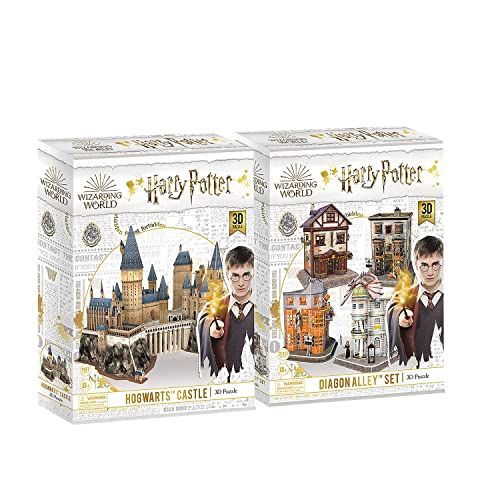 Puzzle 3D Harry Potter Château Poudlard Tour Astronomie 875 pièces
