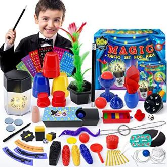 Kit de magie Heyzeibo 60 tours pour enfants 8-10 ans