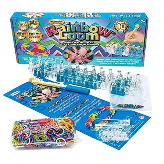 Kit Rainbow Loom pour création de bracelets élastiques colorés par enfants