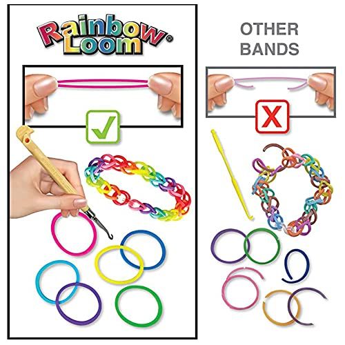 Kit Rainbow Loom pour création de bracelets élastiques colorés par enfants