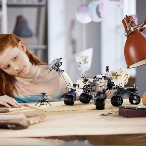 LEGO Technic NASA Mars Rover Perseverance, jouet éducatif pour enfants 10-14 ans, exploration spatiale, ingénierie, créativité, réalité augmentée, cadeau original.