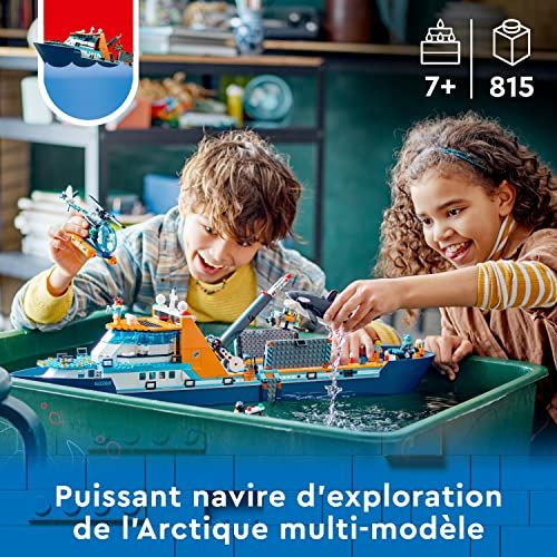 Navire d'exploration Arctique Lego pour enfants de 7 ans et plus.