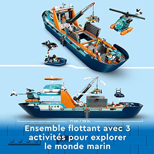 Navire d'exploration Arctique Lego pour enfants de 7 ans et plus.