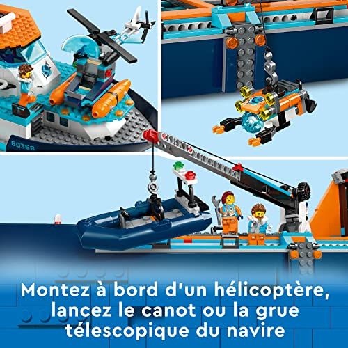 Navire d'exploration Arctique Lego pour enfants de 7 ans et plus.