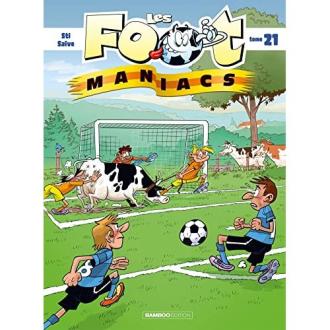BD humoristique Les FootManiacs, la vie tumultueuse du FC-Palajoy et ses supporters déjantés.